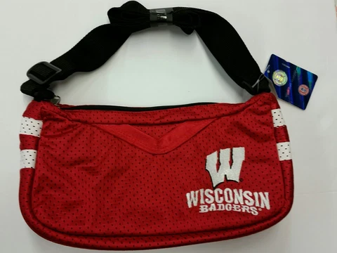 NCAA Wisconsin Badgers Purse, NEW Cover