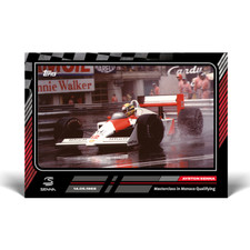 Topps - The Story of Ayrton Senna - Card 17 - Monaco Qualifying Masterclass