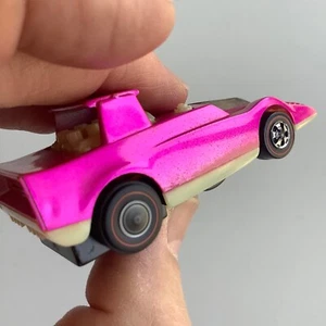 Hot Wheels Redline Sizzlers Spoil Sport Nuclear Pink 1970 Mexico Working Racer - Imagen 1 de 7