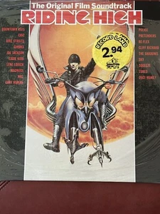 RIDING HIGH - THE ORIGINAL FILM SOUNDTRACK 1981 UK SEALED VINYL/LP w/ THE POLICE - Picture 1 of 16