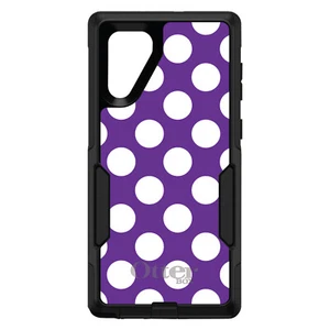 Lunares blancos y púrpuras OtterBox Commuter para Galaxy Note (elige modelo) - Imagen 1 de 15