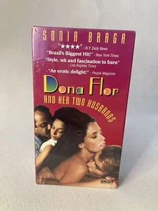 Dona Flor and Her Two Husbands 1978 VHS Brazilian Film Sonia Braga SEALED NEW - Imagen 1 de 5