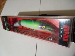 1 Rapala Jointed Minnow Lure J13 VIPER Custom Brouhaha GLOW NIP - Picture 1 of 7