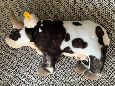 Steiff Kuh Lotte Rarität im Bestzustand Sammlerstück unbespielt neuwertig - Bild 1 von 4