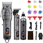 Hair Clippers for Men, Professional Cordless Clippers for Hair Cutting Ba