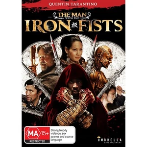 The Man With The Iron Fists (DVD, 2012) PAL Region 2&4 (Russell Crowe, Lucy Liu) - Picture 1 of 6