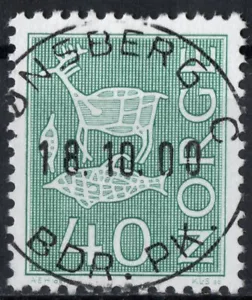 Noruega 1968 1952, NK 610 SON Tønsberg 18. 10. 00 (VF) - Imagen 1 de 1