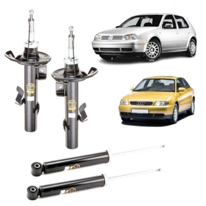 KIT 4 AMMORTIZZATORI (ANT+POST) VOLKSWAGEN VW GOLF IV 4 AUDI A3 1.9 TDI - Foto 1 di 2