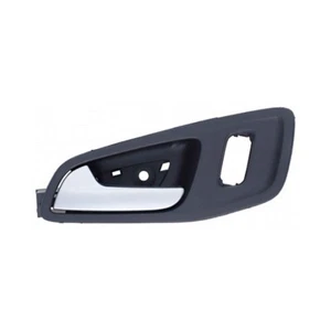 Maniglia interna anteriore nera con leva cromata sx per Ford Kuga 2013-2020 - Foto 1 di 1