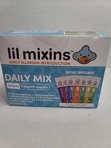 NEW Lil Mixins Early Allergen Introduction Mix-ins Daily Mix One Month Supply - Picture 1 of 11