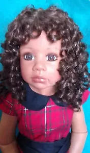 Künstlerpuppe "Letizia" Monika Levenig Vollvinyl mit Gelenken - Bild 1 von 10