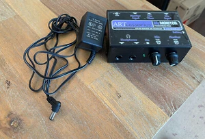ART My Monitor Personal Headphone Monitor Mixer With AC Adaptor NICE FREE SHIP - Picture 1 of 7