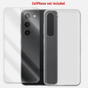 Custodia protettiva schermo 2 in 1 trasparente 9H HD per Samsung Galaxy S23+ SM-S916U - Foto 1 di 4