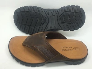 MIKE Brown -- Super Light ,Comfort REAL Leather Men's Sandal--FREE POSTAGE!!! - Picture 1 of 1