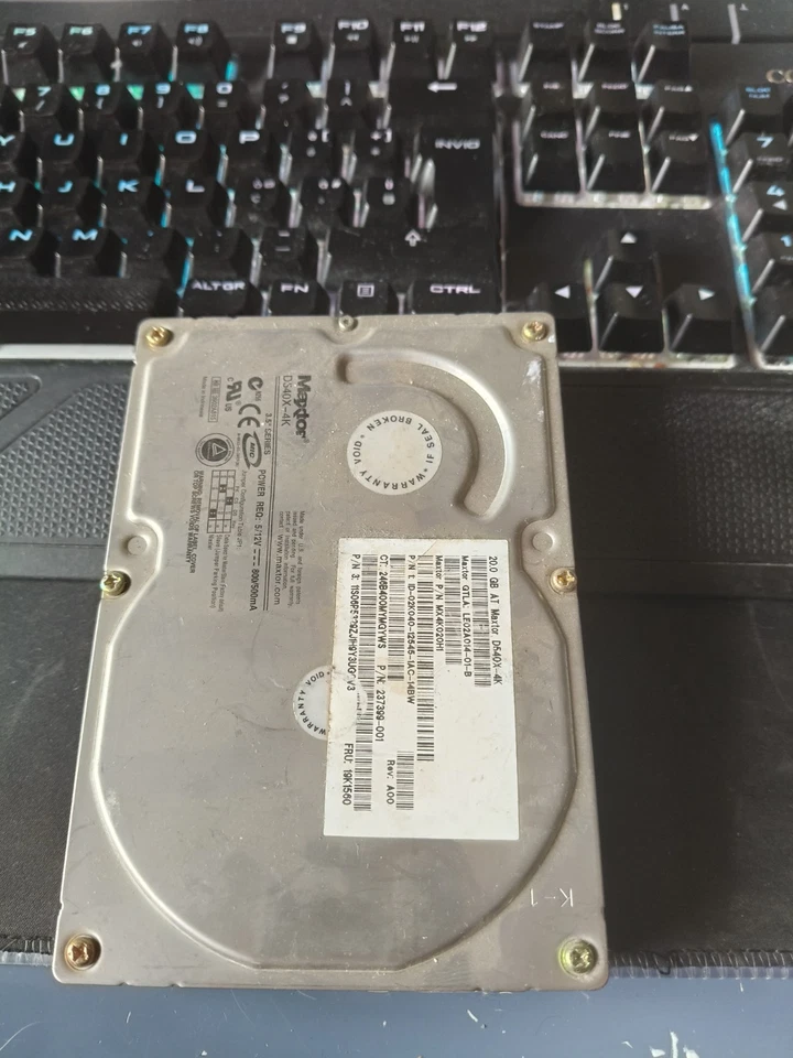 20 GB IDE Maxtor D540X-4K HDD 3,5" - Immagine 1 di 1