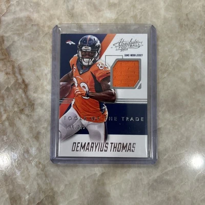2014 Panini Absolute - Tools of the Trade Demaryius Thomas #TT-DT /249 (MEM) - Image 1 of 4
