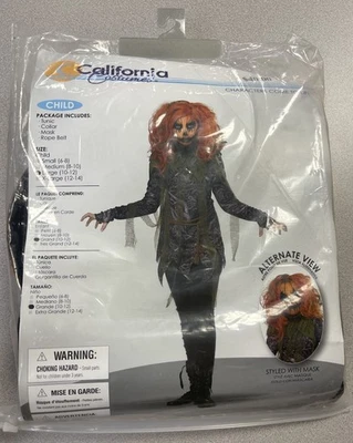 Brand New Pumpkin Monster Girl Child Halloween Costume Large Age 10-12 - Image 1 of 4