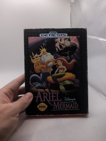 Ariel The Little Mermaid Sega Genesis Complete In Box