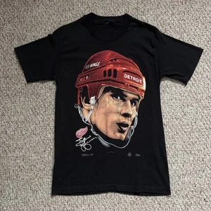 Vintage 1991 Salem Screen Printers - Gardner Mascots - Steve Yzerman Face - S - Picture 1 of 8