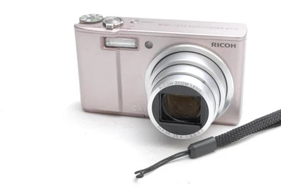 Ricoh CX1 Digital Camera Black Good Condition Tested with Battery & Strap Japan - Image 1 of 4