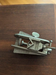Vintage Stanley No. 60 Doweling Jig Old Tool Cast Iron Vise Clamp - Picture 1 of 6