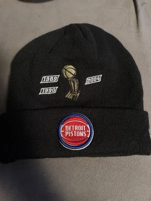 Gorro New Era Detroit Pistons Championship Patch raro nuevo sin etiquetas Foto 1 de 2