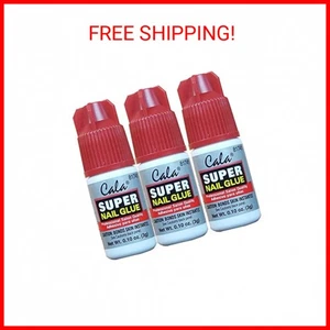 3 Flaschen Super Nagelkleber Profi Salonqualität, Quick & Strong Nagelflüssigkeit - Bild 1 von 1