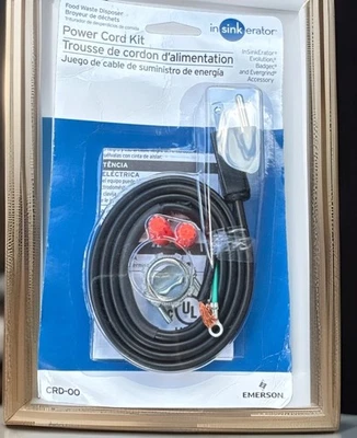 Kit de cable de alimentación dispensador insinkerator CRD-00 050375000365. Nuevo Foto 1 de 3