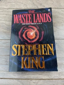 The Waste Lands Stephen King 1992 First Plume Printing Illustrated Novel - Imagen 1 de 8