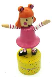 Vintage Marc Brown 1997 DW Wooden Thumb Push Puppet Toy - Picture 1 of 4