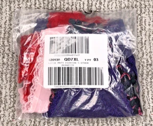 Victoria's Secret NWOT XL Lace No Show Thong Panties 5 Pack Multi Holiday $28 - Picture 1 of 8