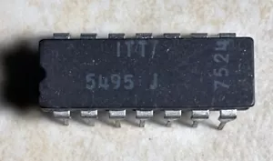 ITT 5495J Military 4 Bit Right Shift/Left Shift Register - NOS - Picture 1 of 1