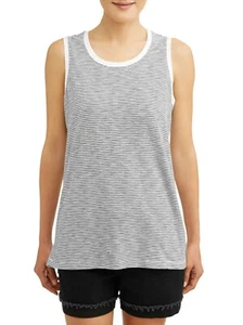 Time And Tru Tt Tee Shirt Stripe Tank Size XL 16 to 18 - Picture 1 of 3