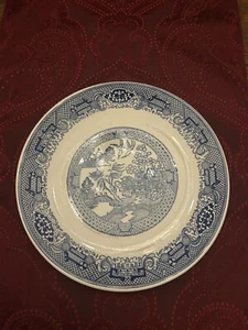 Vtg Blue Willow Dinner Plate - Picture 1 of 2