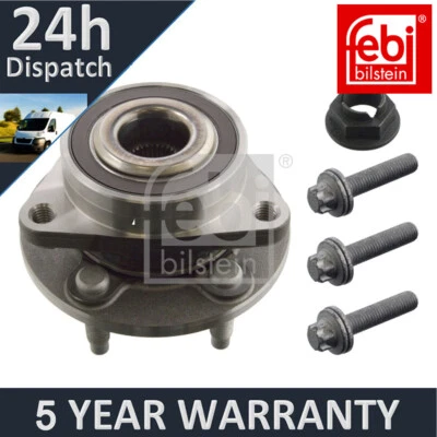 Fits Vauxhall Astra 2009-2015 Febi Front Wheel Bearing Kit 13583478 - Image 1 of 2