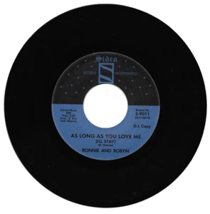 Ronnie and Robyn As Long As You Love Me / Sidra;s Thema Northern Soul Listen - Bild 1 von 2