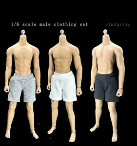 Maßstab 1/6 Modell elastische Sport Shorts Kleidung passt 12" männlicher Mann Actionfiguren - Bild 1 von 9