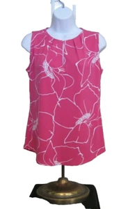 Liz Claiborne ärmellose geblümte Bluse Stretch Größe Small – gebraucht, in einwandfreiem Zustand - Bild 1 von 5