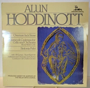 Alun Hoddinott Overture Jack Straw Unicorn-Digital RHD 401 1982 UK LP NM - Foto 1 di 7