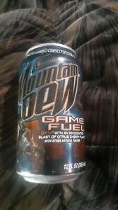 Mtn Dew Game Fuel Halo 3 Unopened Full Can