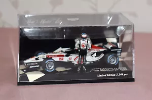 " MINICHAMP " SCALA 1:43 " PULSANTE JENSON " HONDA RA106 UNGHERIA G.P. 2006. - Foto 1 di 5