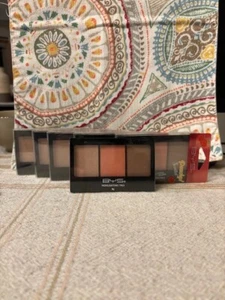 BYS Peach Highlighting Trio Palette 1 Matte and 2 Shimmering Shades makeup - Picture 1 of 2