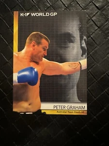 Tarjeta coleccionable PETER GRAHAM (No.27) - 2008 K-1 GRAND PRIX - Imagen 1 de 2