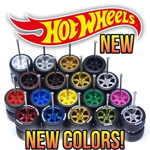 Scala 1/64 RPF1 v5 - Set di pneumatici cerchioni 6 RAZZE Real Riderz per Hot - Foto 1 di 31