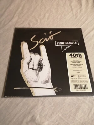 PINO DANIELE - SCIO' LIVE - 2LP ED. LIMITATA NUM. - SIGILLATO - Immagine 1 di 2