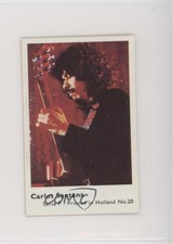1973 Dutch Gum Serie P - Printed in Holland Carlos Santana #20 0a6