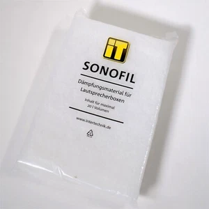 Intertechnik Sonofil blanco material de amortiguación aprox. 20 litros 090067-0002 - Imagen 1 de 7