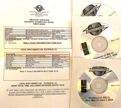 5/31/08 ACOUSTIC STORM: DEMOS/LIVE/ALTERNATIVE VERSIONS: STEELY DAN FEATURE (4) - Image 1 of 4