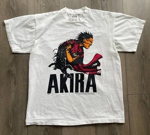 Vintage 1988 AKIRA Fashion Victim T-shirt on 90s Tultex Tag Size L - Picture 1 of 5