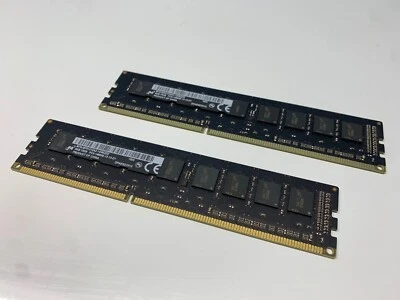 Micron 8GB [ 2*4GB ] 1Rx8 PC3-14900E DDR3 1866MHz RAM Memory ECC Mac Pro - Image 1 of 2